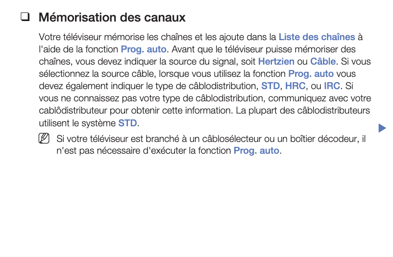 Page 1 de la notice Manuel utilisateur Samsung PN51F5300BF
