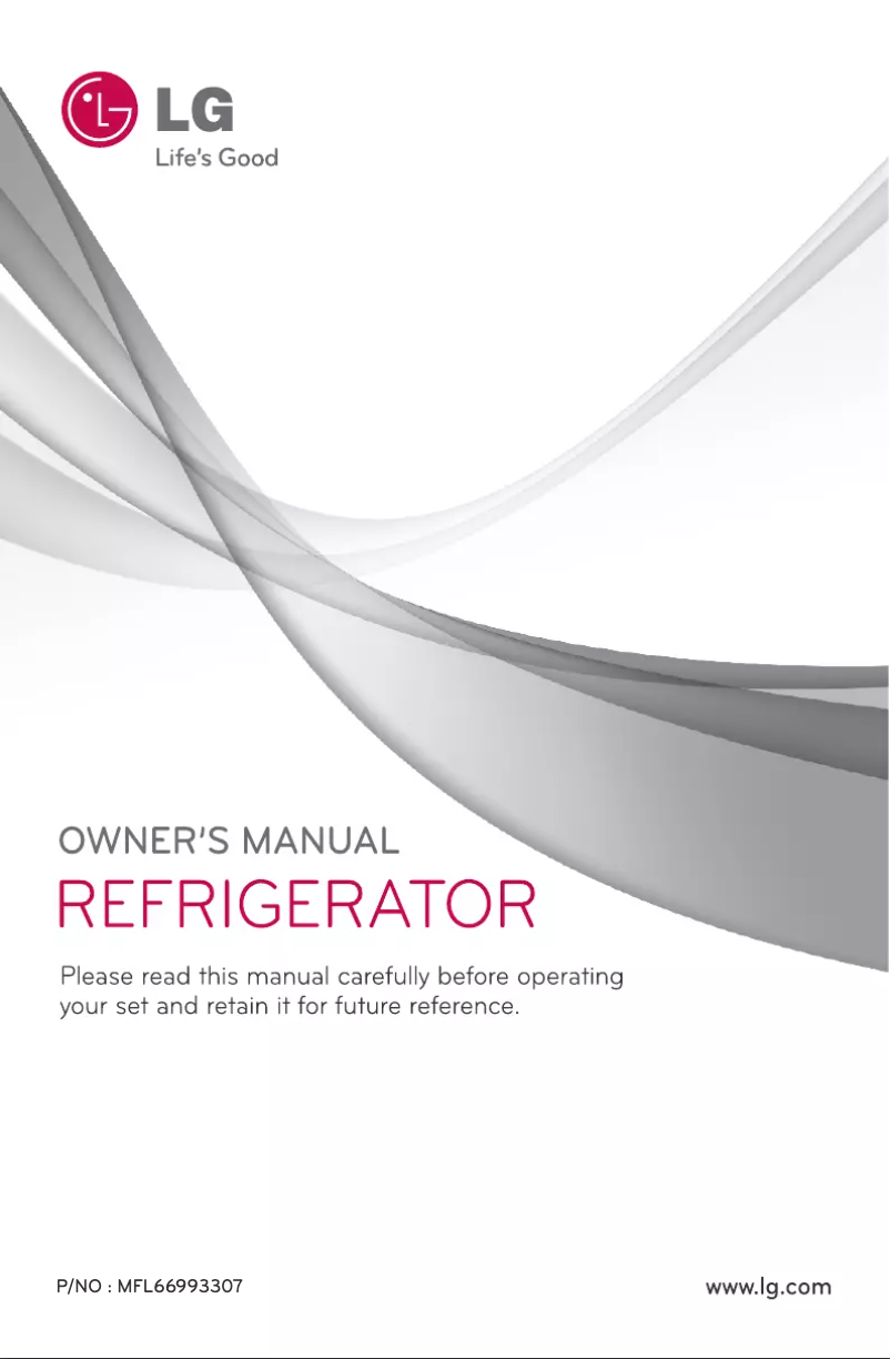 Page 1 de la notice Manuel utilisateur LG GL-205XFDG5