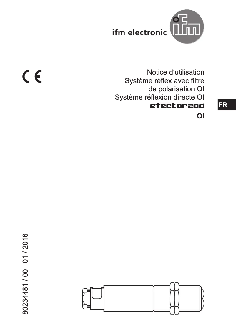 Página 1 del manual Manual de usuario IFM OI5003