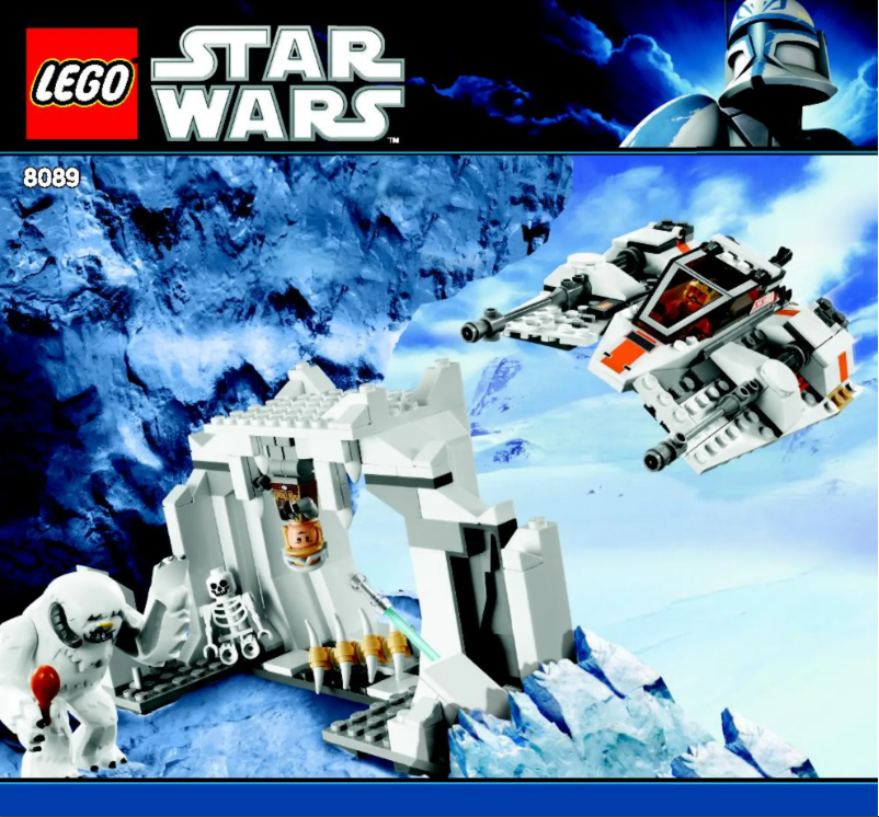 Página 1 del manual Manual de usuario Lego Hoth Wampa Cave (TM)