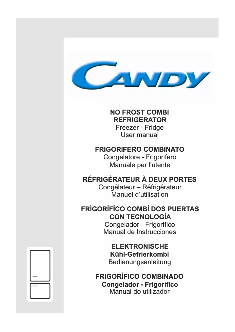 Page 1 of the manual User Manual Candy CVS 6182W