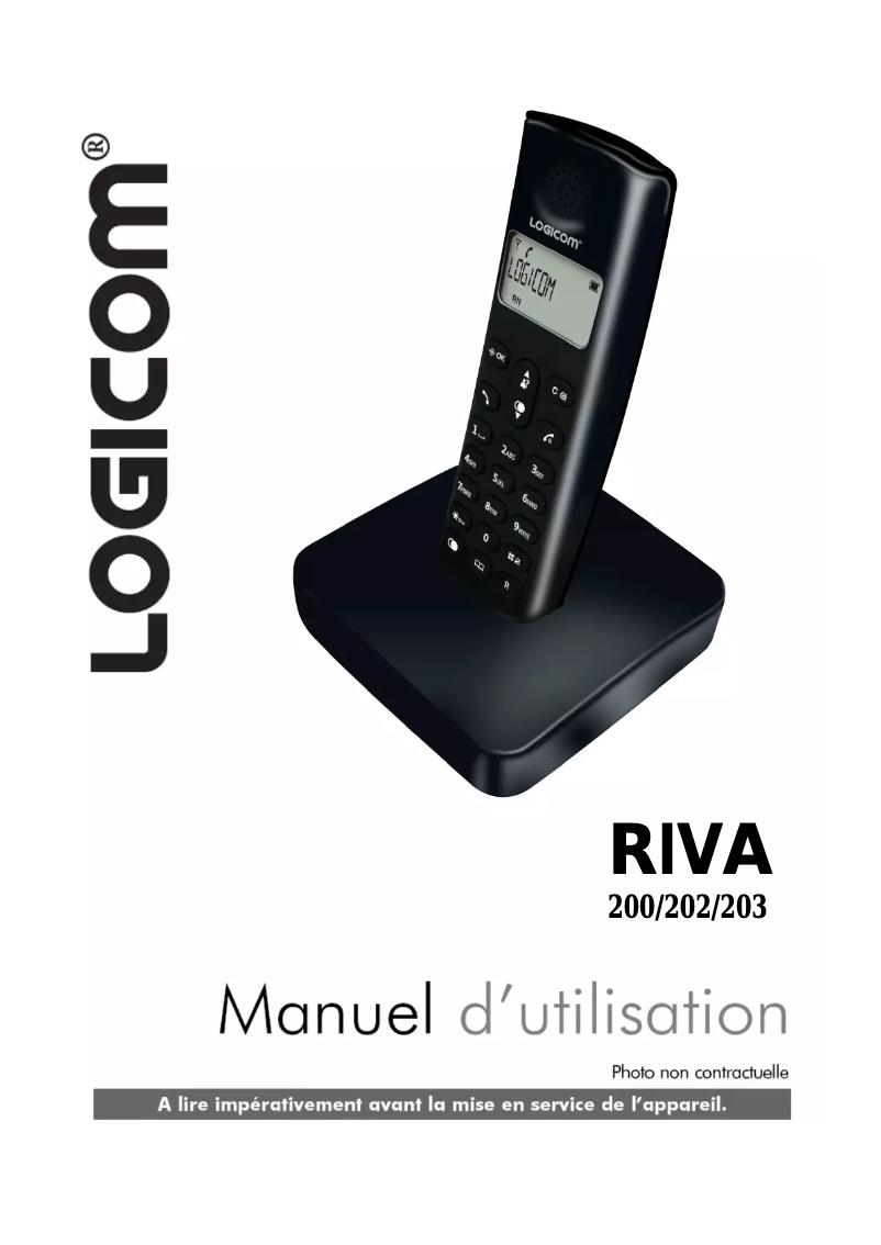 Página nº 1 - Manual de usuario Logicom Riva 202