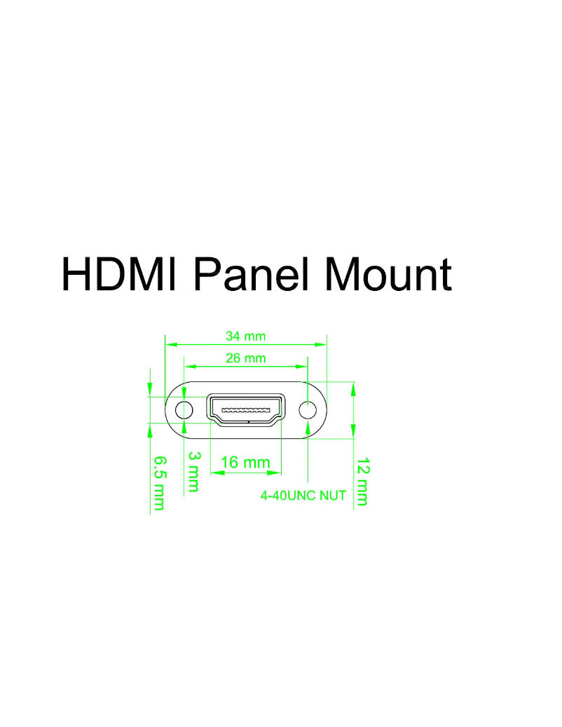 Page 1 de la notice Manuel utilisateur StarTech.com HDMIPNLFM3