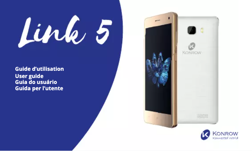 Page 1 de la notice Manuel utilisateur Konrow Link 5