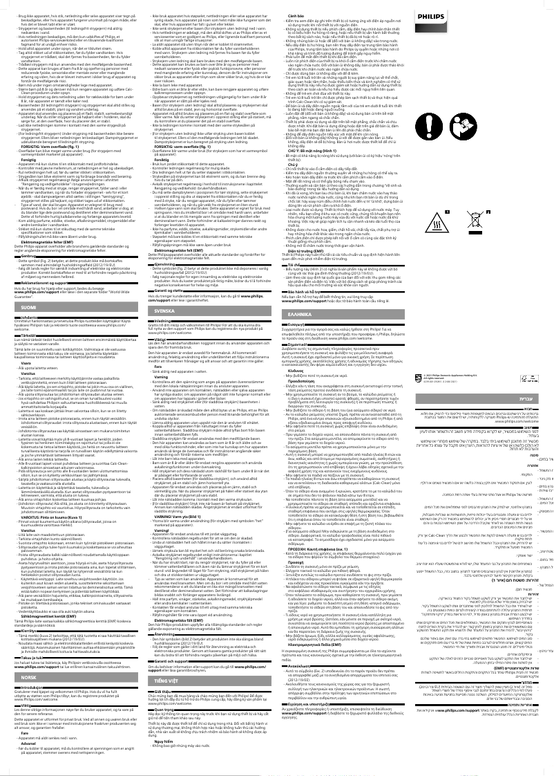 Page 1 of the manual User Manual Philips 6000 Series DST6009