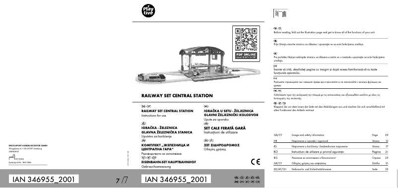 Página 1 del manual Manual de usuario Playtive IAN 346955