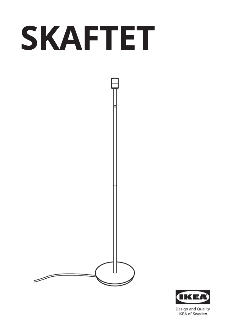 Image de la première page du manuel de l'appareil SKAFTET 304.053.96