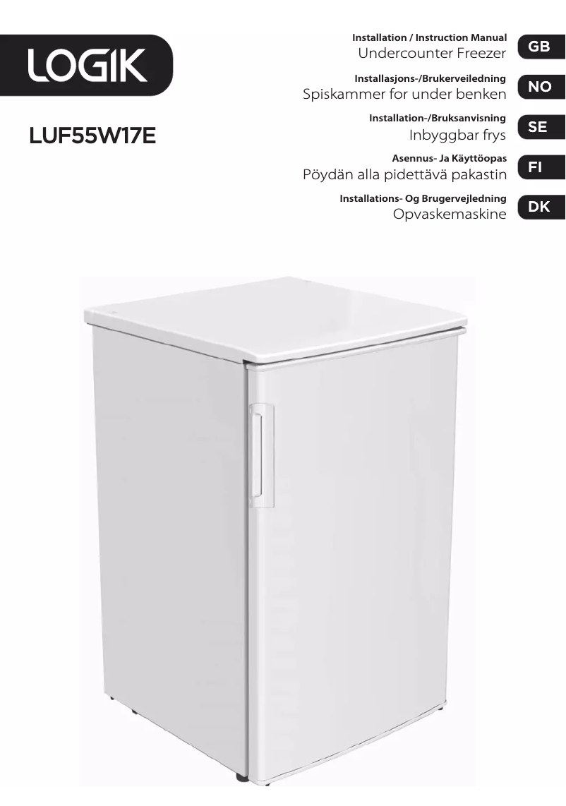 Page 1 of the manual User Manual Logik LUF55W17E