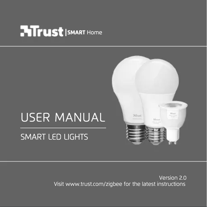 Página 1 del manual Manual de usuario Trust White and Color E27