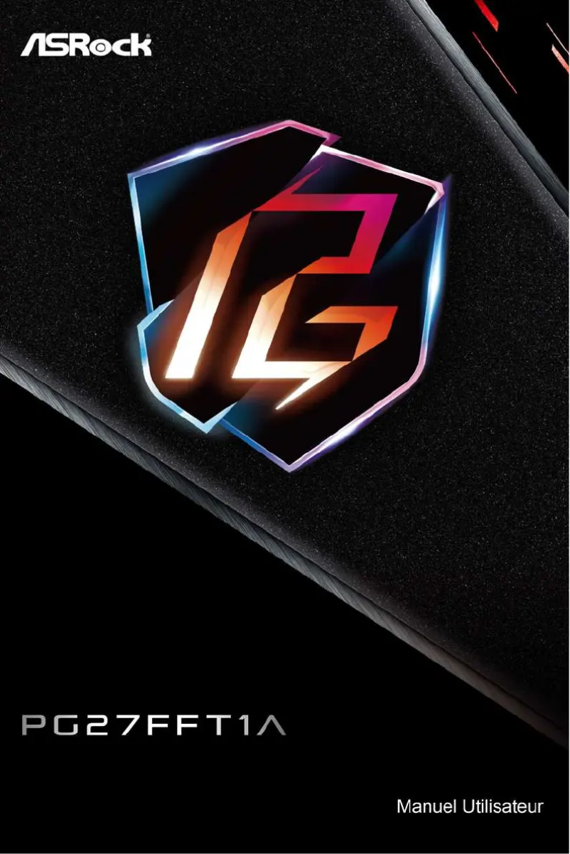 Página 1 del manual Manual de usuario Asrock PG27FFT1A