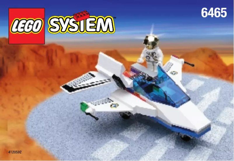 Page 1 de la notice Manuel utilisateur Lego City 6465