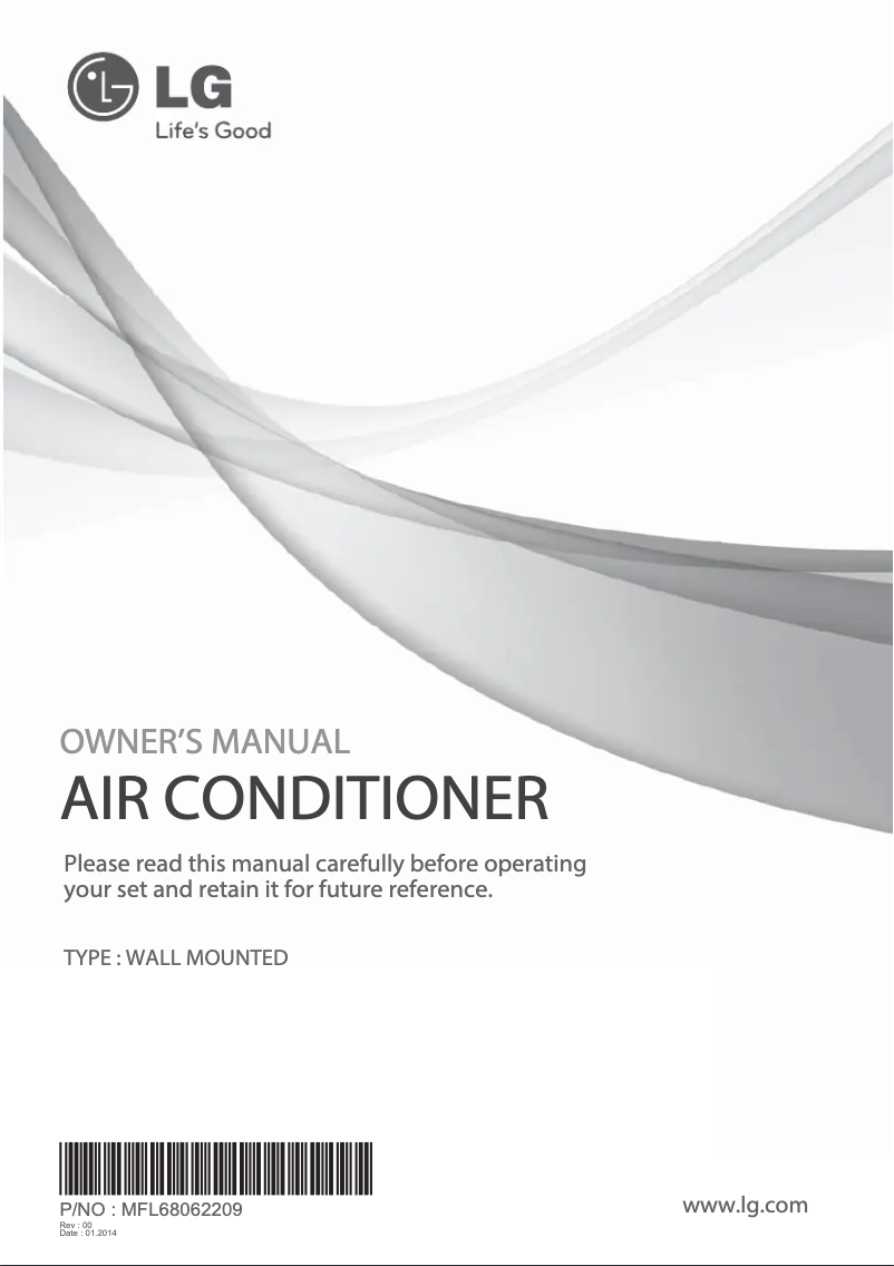 Page 1 de la notice Manuel utilisateur LG HSN09ISB