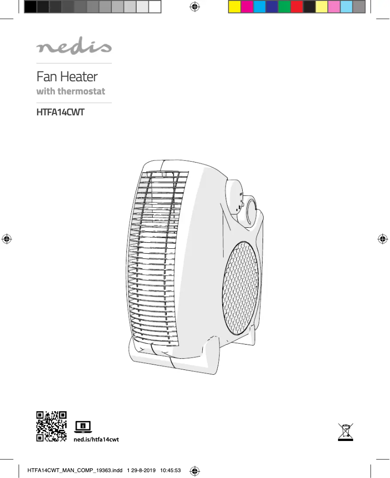 Page 1 de la notice Manuel utilisateur Nedis HTFA14CWT