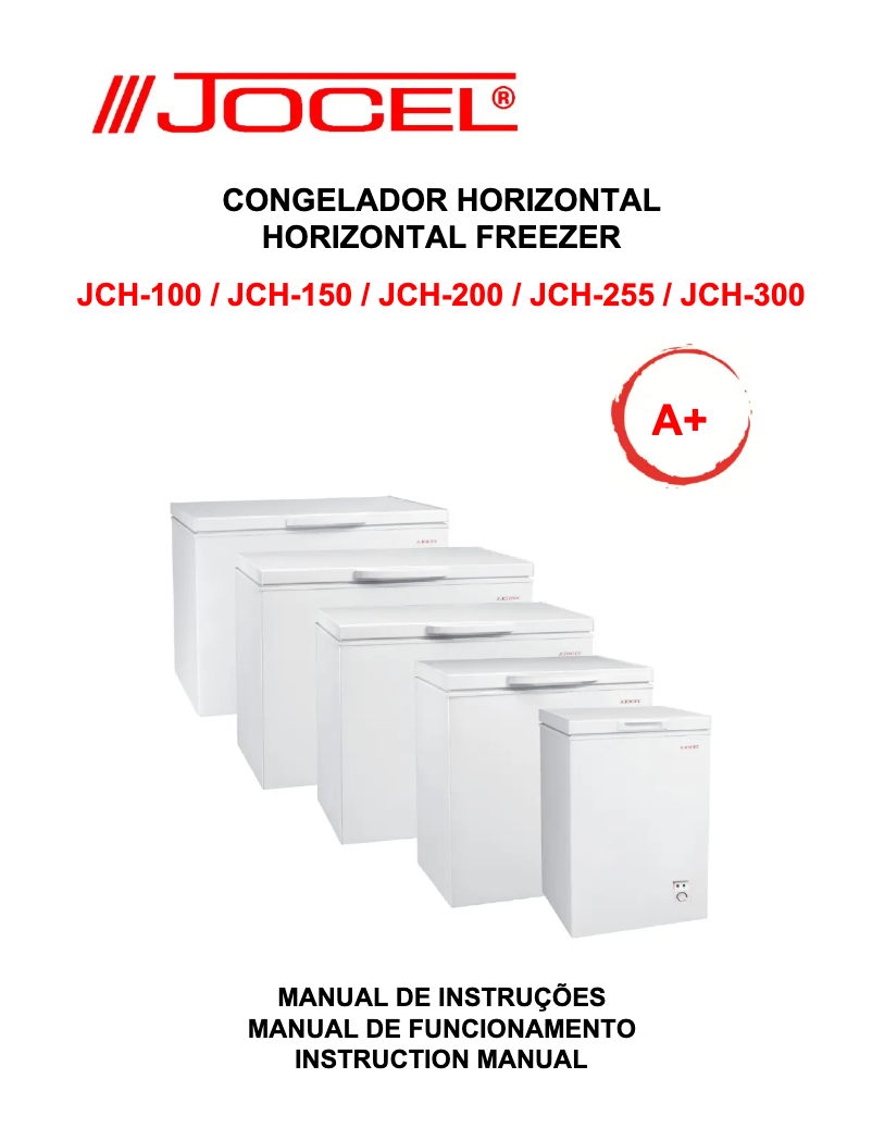 Page 1 of the manual User Manual Jocel JCH-255