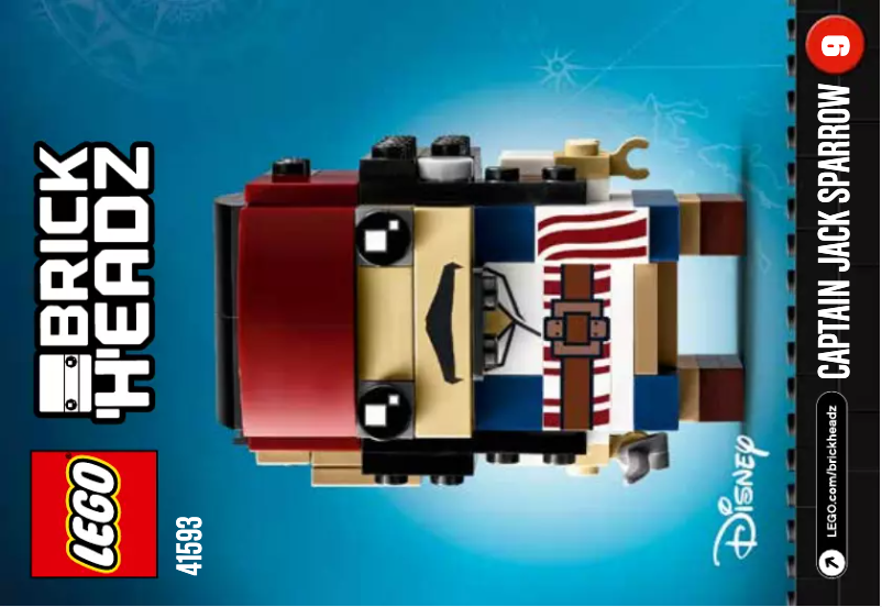 Page 1 of the manual User Manual Lego Brickheadz 41593
