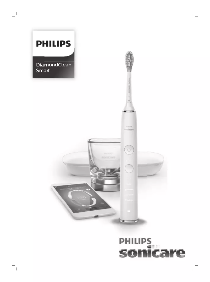 Page 1 de la notice Manuel utilisateur Philips Sonicare DiamondClean Smart HX9984