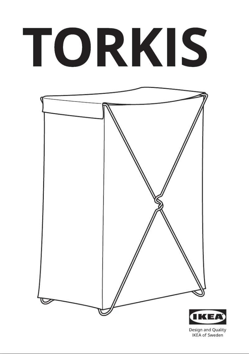Page 1 de la notice Manuel utilisateur Ikea TORKIS 903.199.75