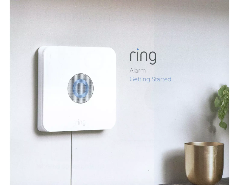 Page 1 de la notice Manuel utilisateur Ring Alarm Security Kit