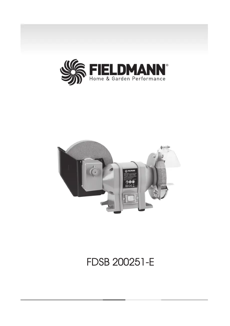 Page 1 of the manual User Manual Fieldmann FDSB 200251-E