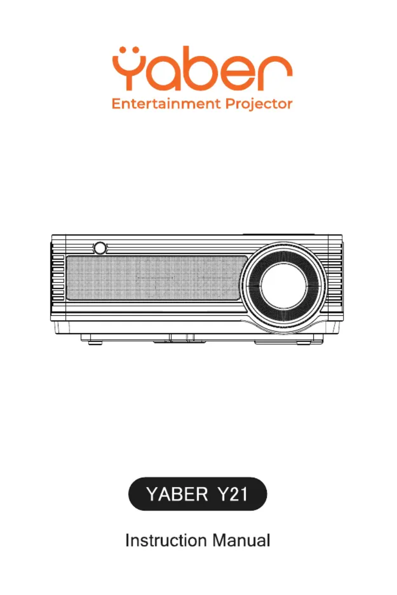 Page 1 de la notice Manuel utilisateur Yaber Y21