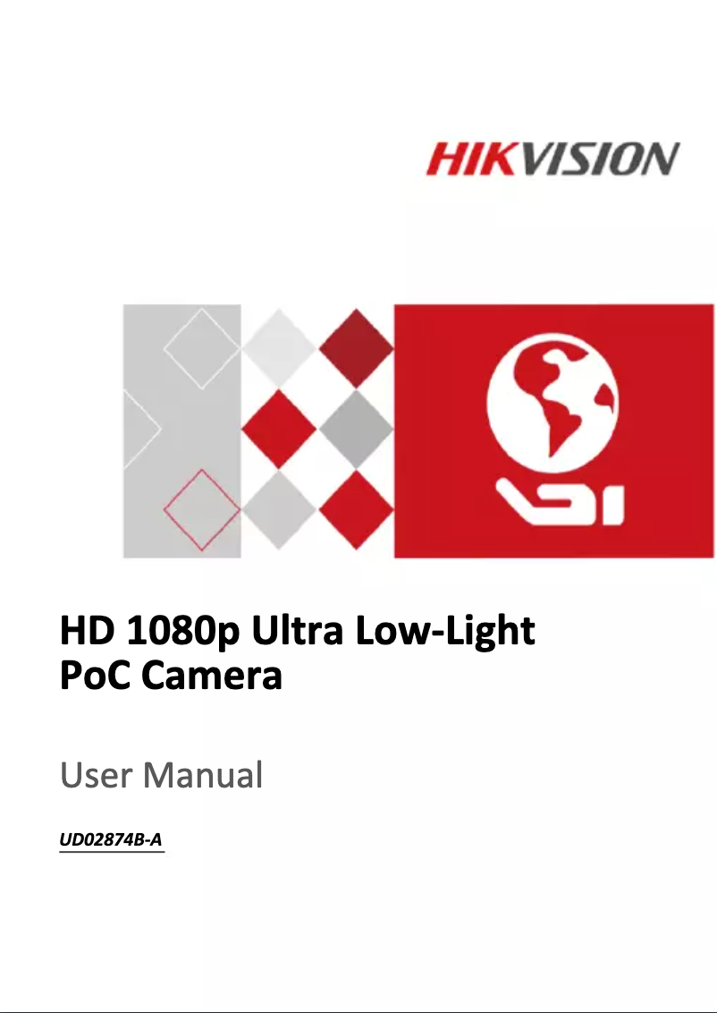 Page 1 de la notice Manuel utilisateur Hikvision TurboHD DS-2CC52D9T-AVPIT3ZE