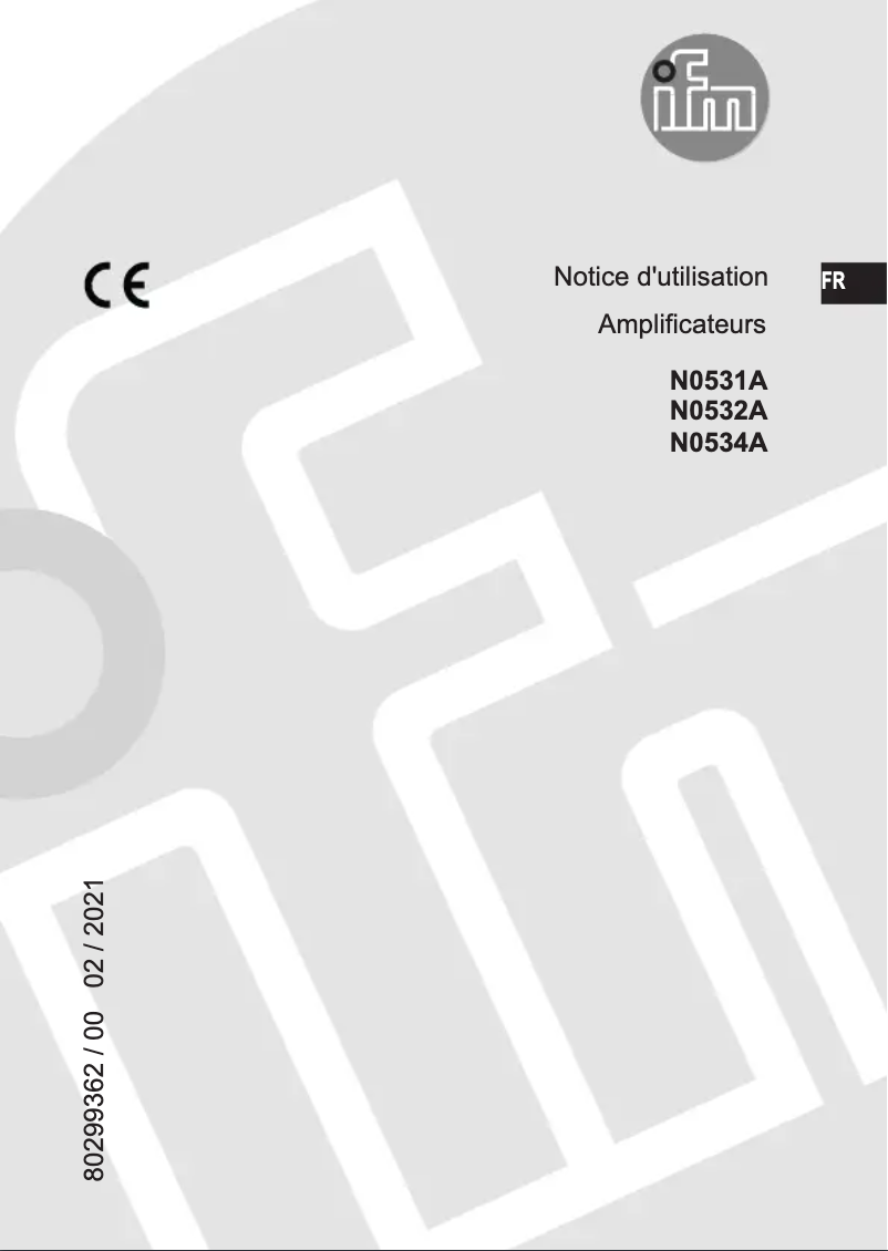 Página 1 del manual Manual de usuario IFM N0532A