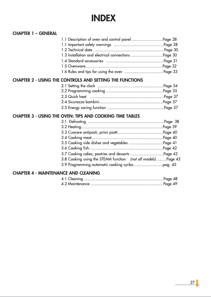 Page 1 of the manual User Manual DeLonghi MW 965 FV