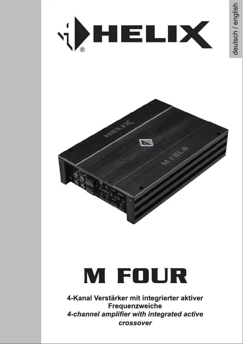 Página 1 del manual Manual de usuario Helix M FOUR