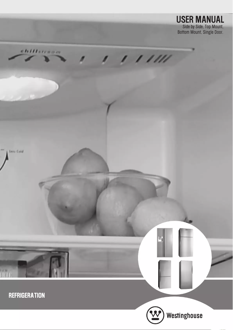 Page 1 de la notice Manuel utilisateur Westinghouse RP372V