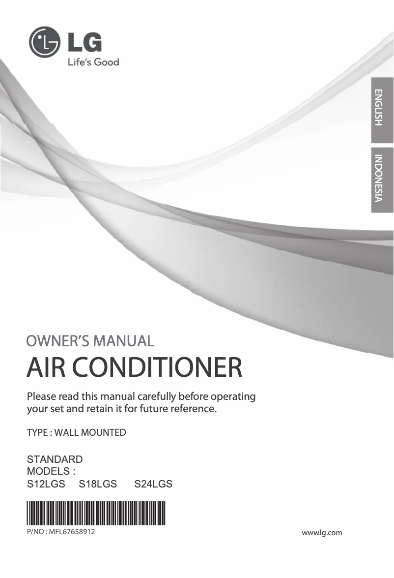 Page 1 of the manual User Manual LG SN12LGS-2