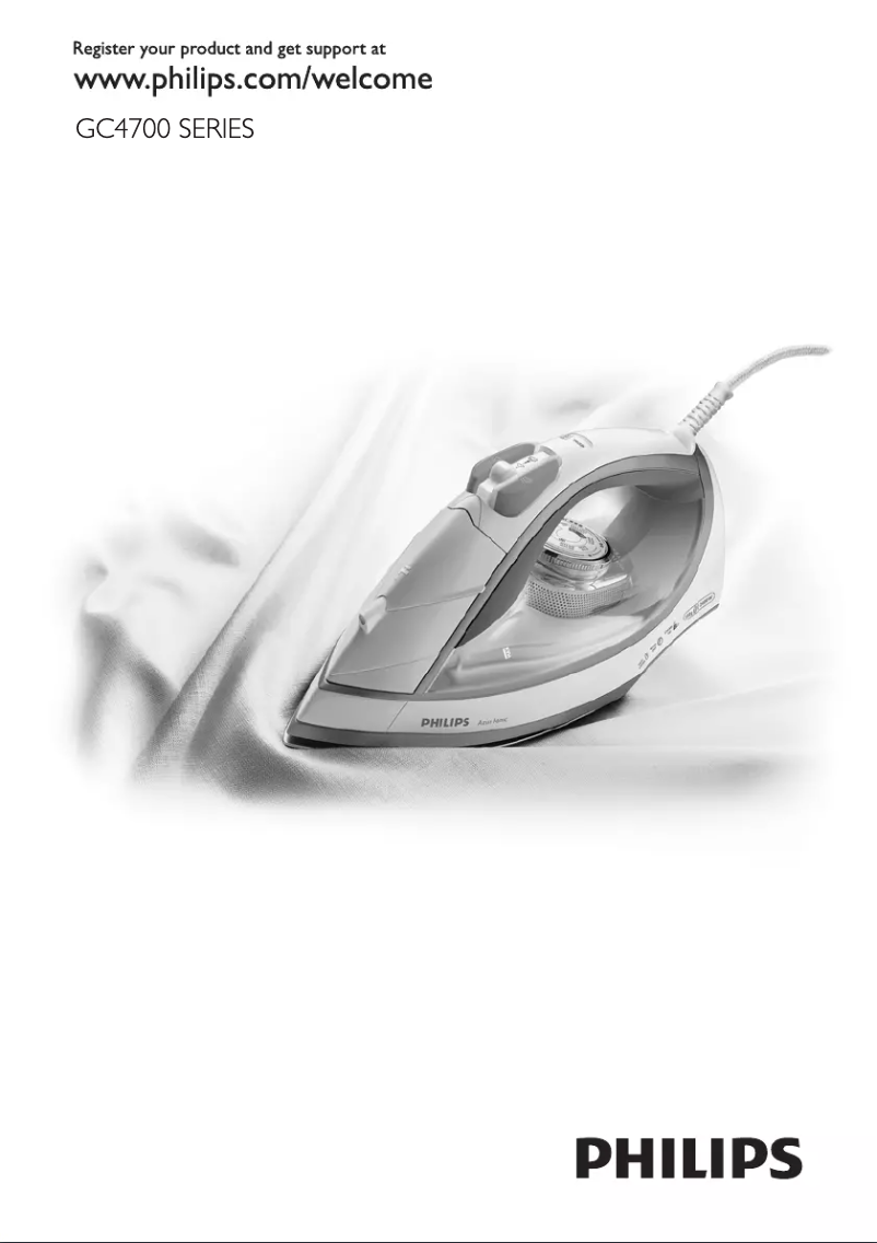 Página 1 del manual Manual de usuario Philips GC4721