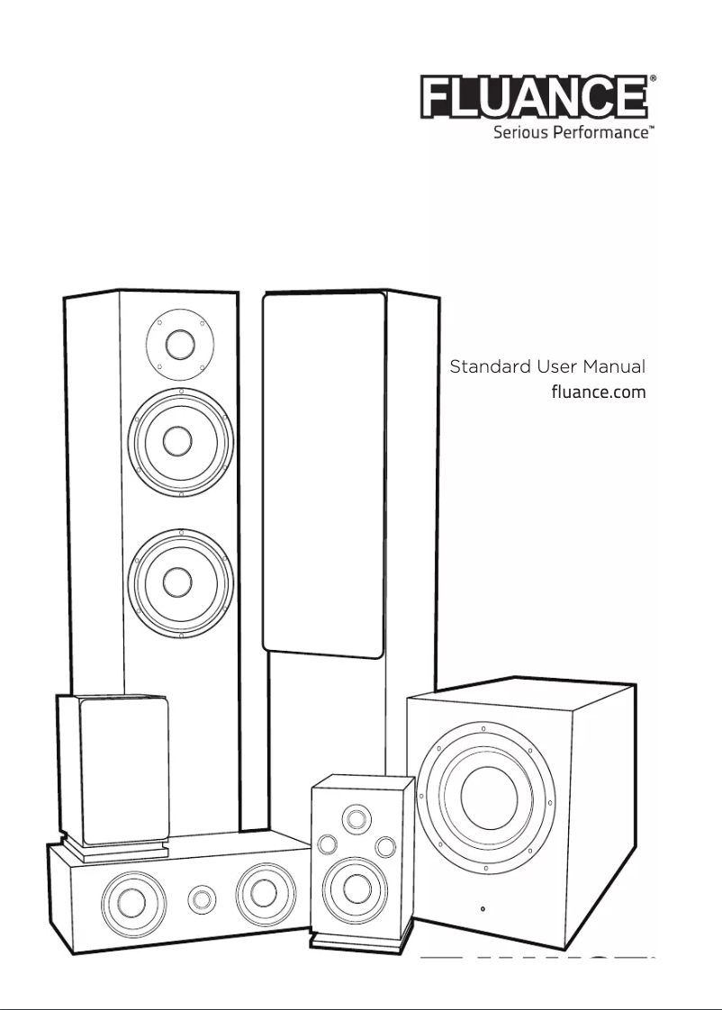 Page 1 de la notice Manuel utilisateur Fluance XL7C