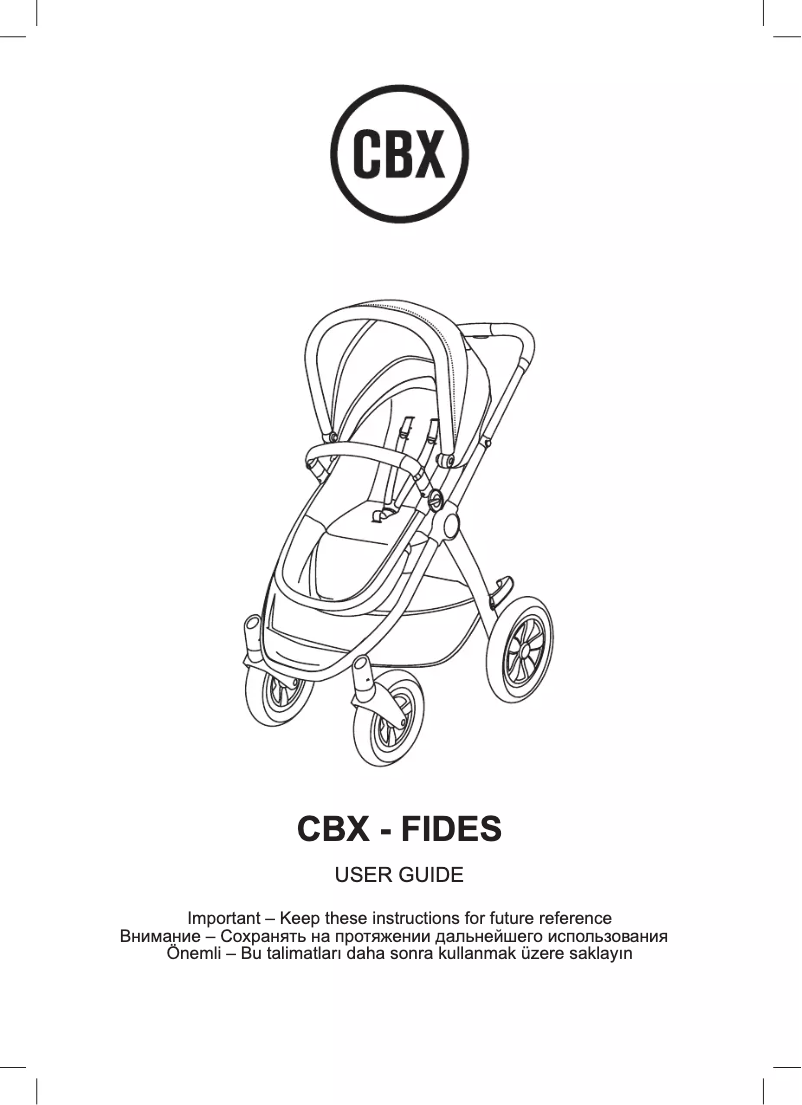 Página 1 del manual Manual de usuario Cybex Fides