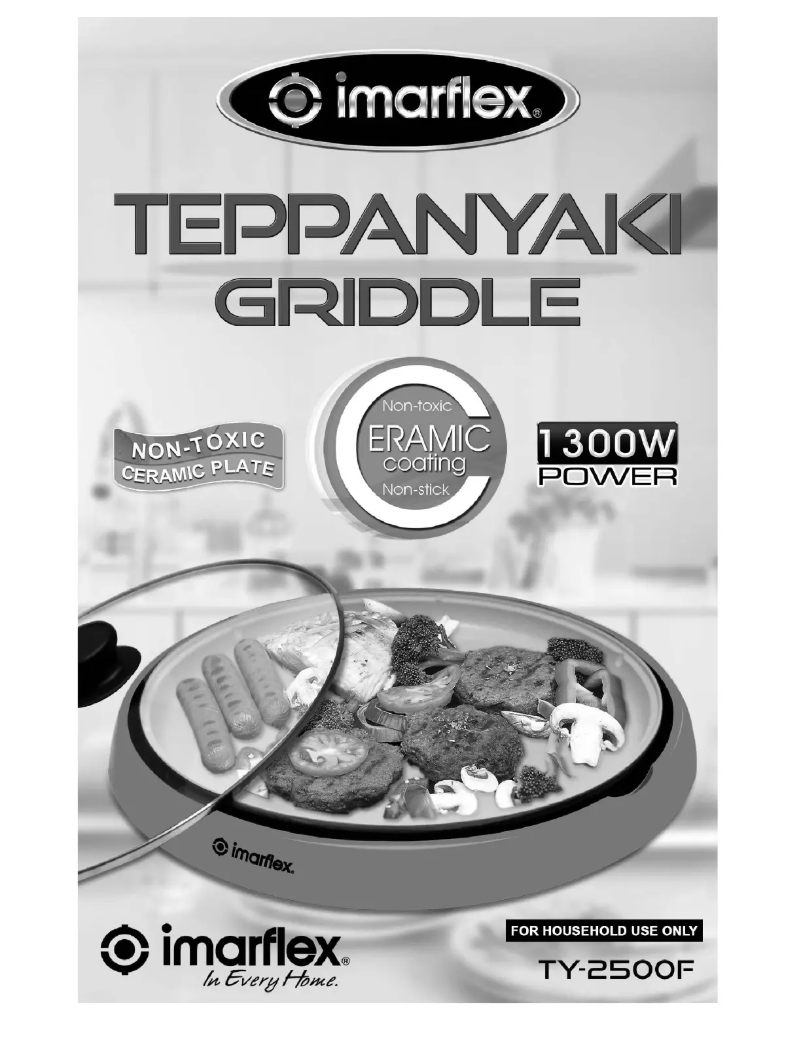 Page 1 de la notice Manuel utilisateur Imarflex TY-2500F