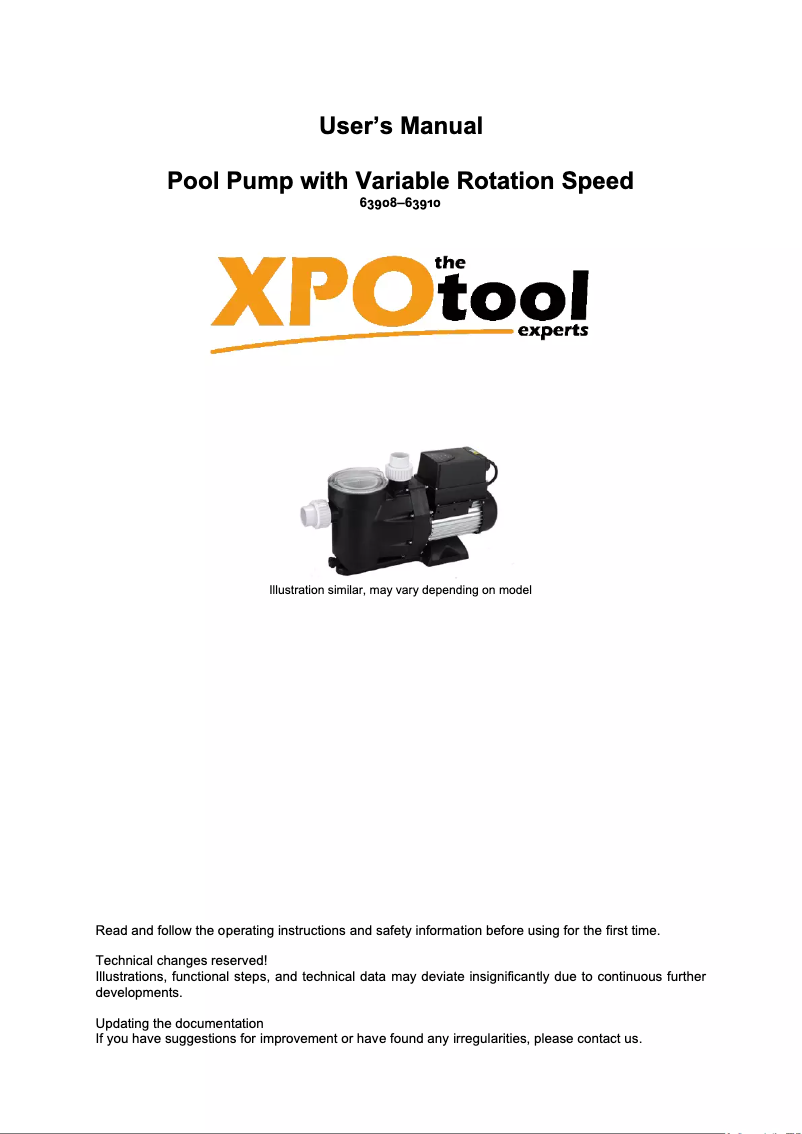 Page 1 de la notice Manuel utilisateur WilTec 63908