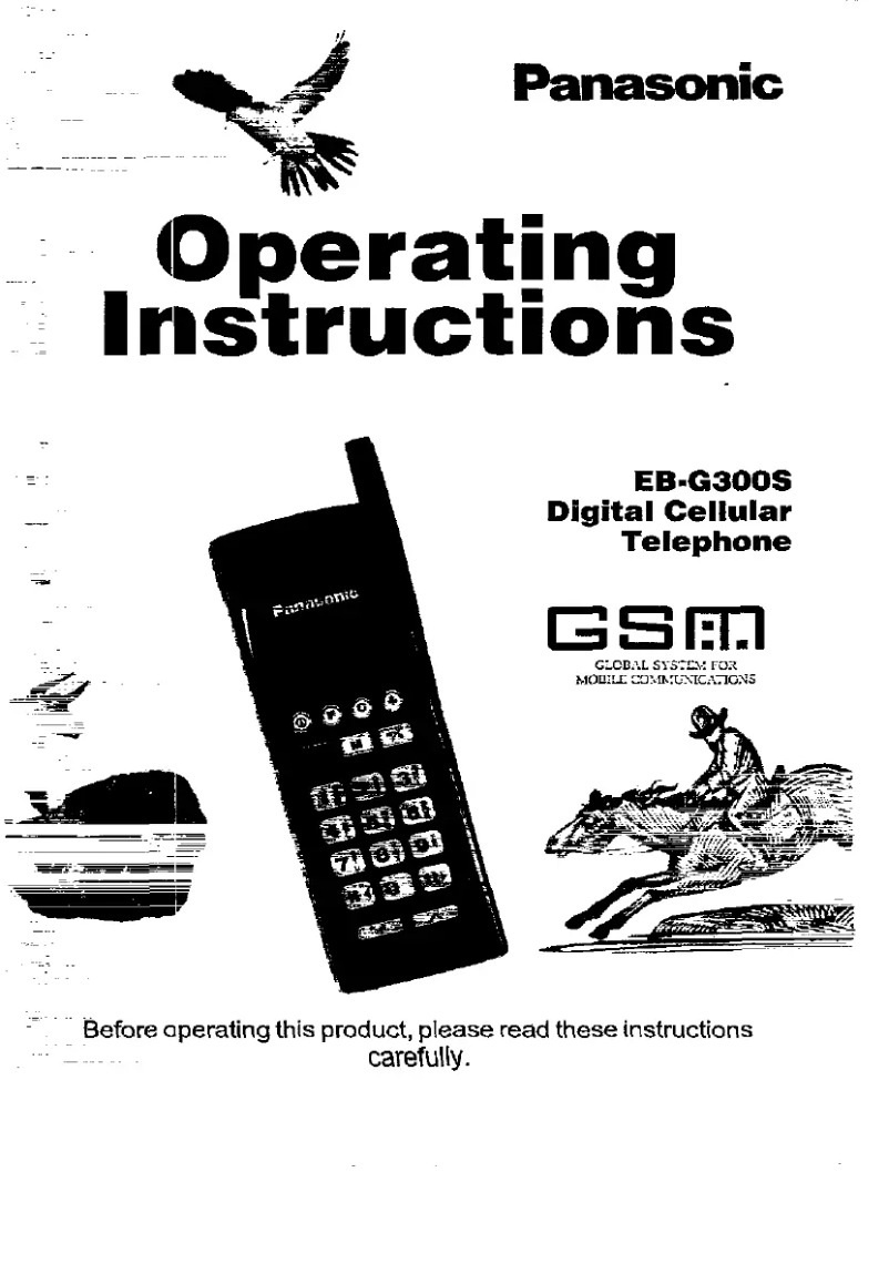 Página 1 del manual Manual de usuario Panasonic EB-G300S