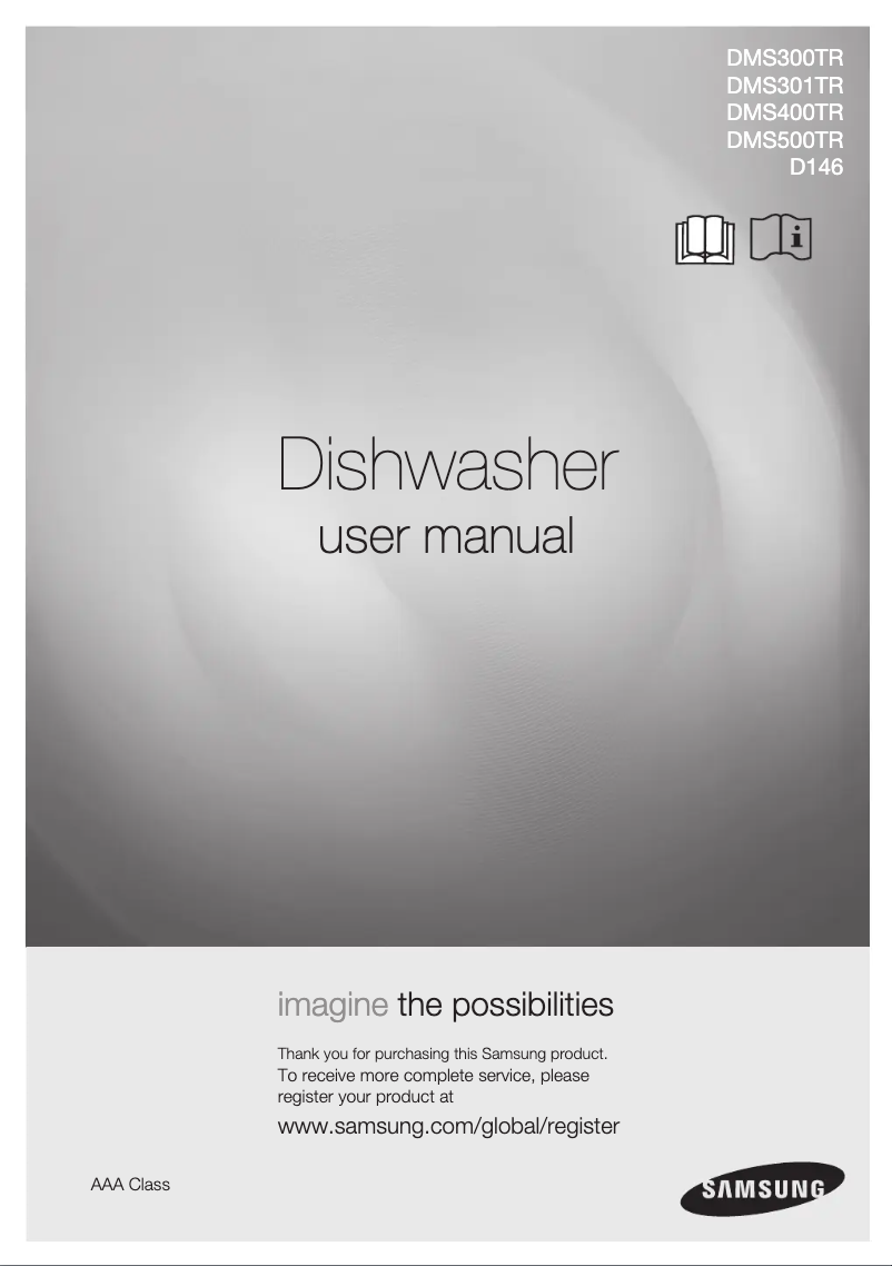 Page 1 de la notice Manuel utilisateur Samsung DMS301TRS