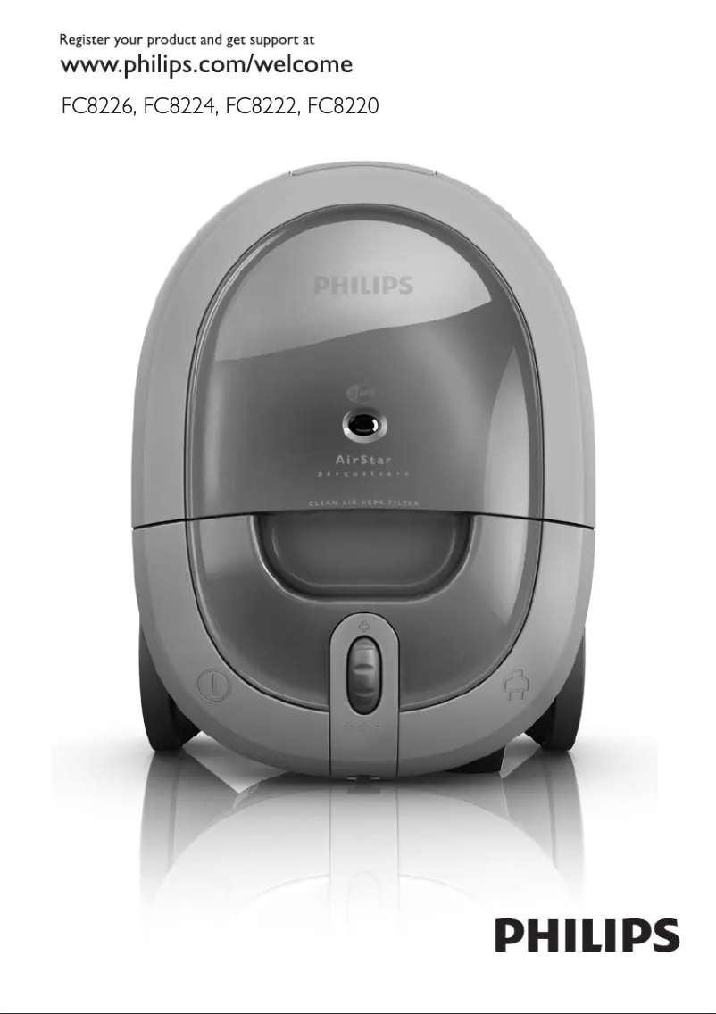 Página 1 del manual Manual de usuario Philips AirStar FC8220