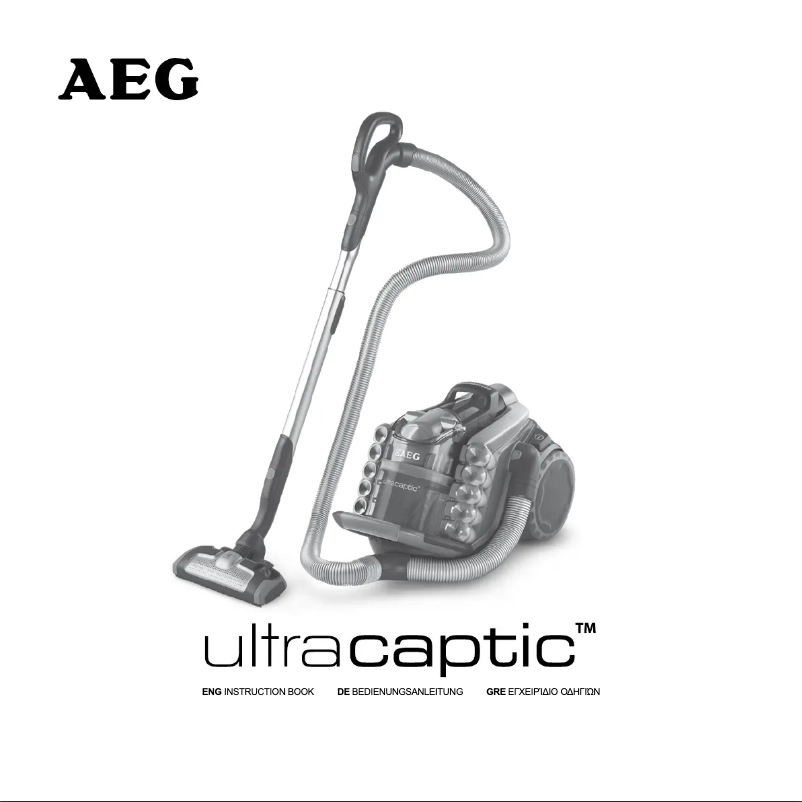 Página 1 del manual Manual de usuario AEG UltraCaptic Remote Deluxe AUC9230