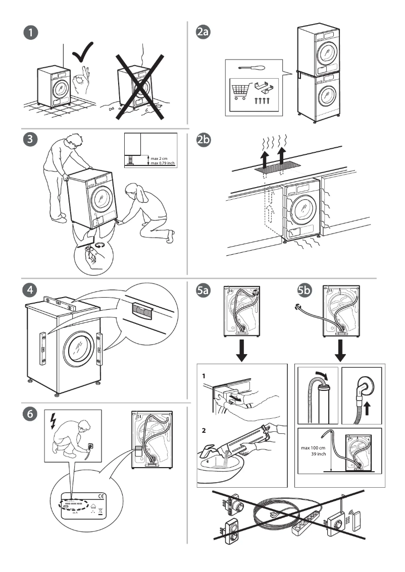 Página 1 del manual Instrucciones de seguridad Whirlpool DDLX 70113