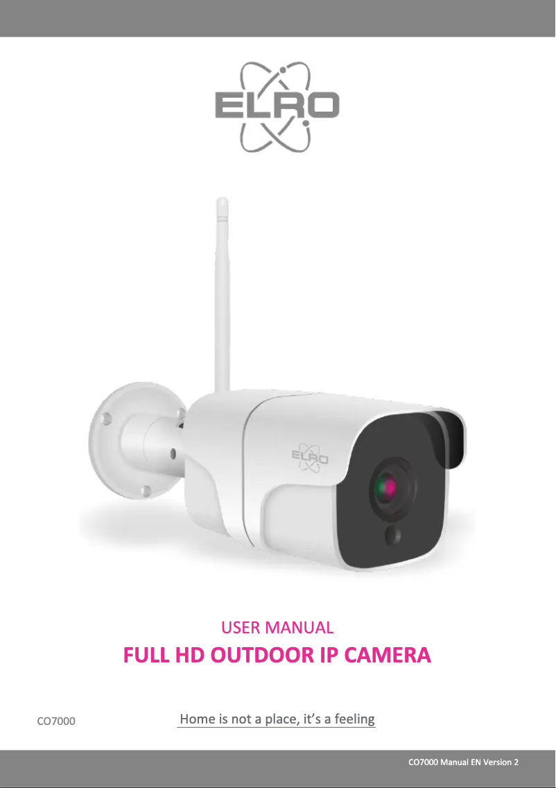 Página 1 del manual Manual de usuario Elro CI5000