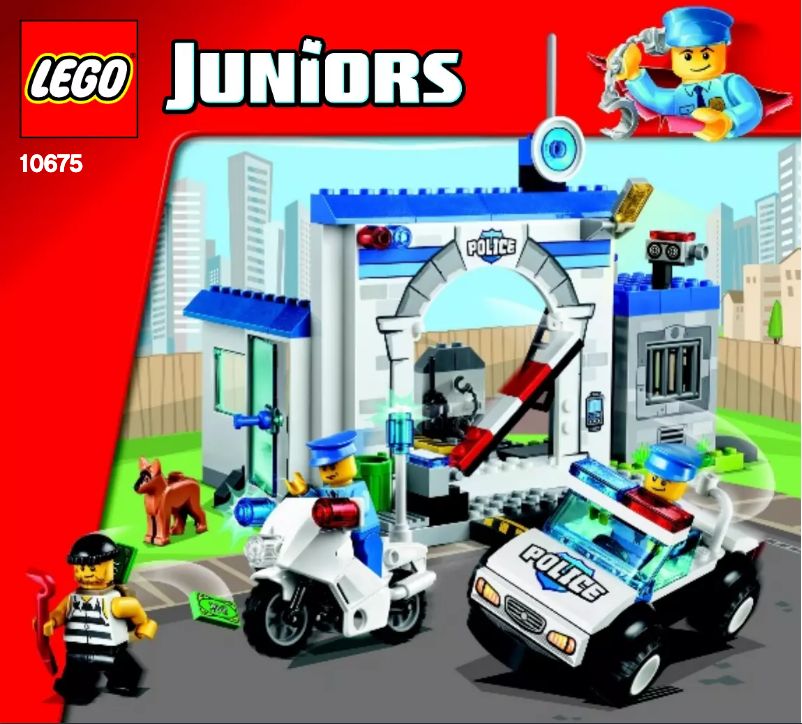 Página 1 del manual Manual de usuario Lego Police – The Big Escape