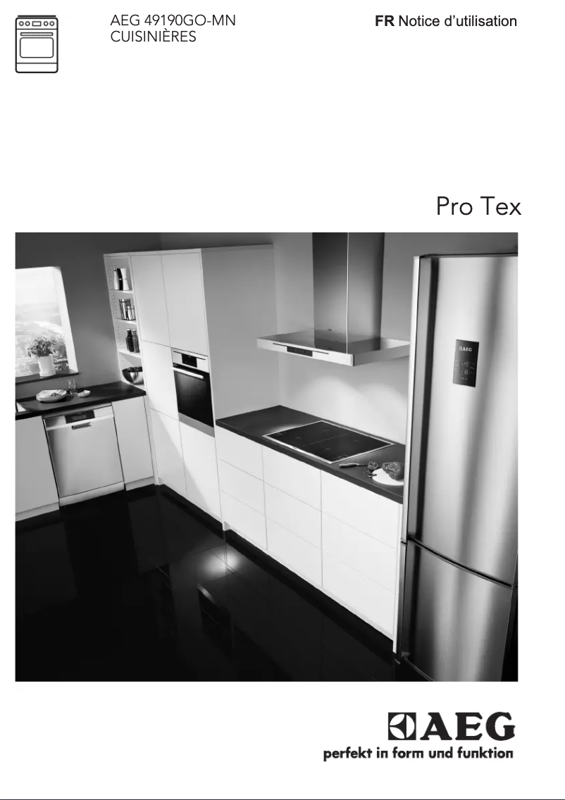 Page 1 de la notice Manuel utilisateur AEG 49190GO-MN