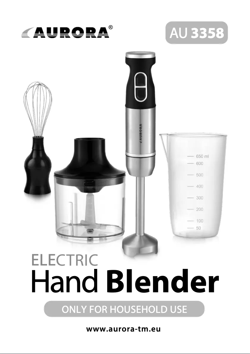Page 1 de la notice Manuel utilisateur Aurora AU3358