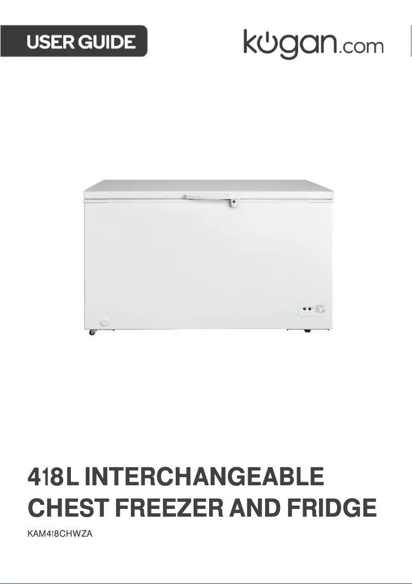 Page 1 de la notice Manuel utilisateur Kogan KAM418CHWZA