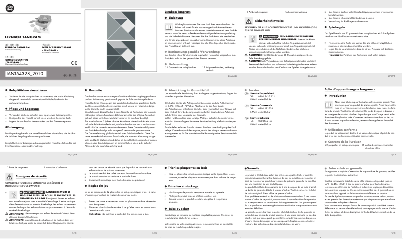 Página 1 del manual Manual de usuario Playtive HG06910