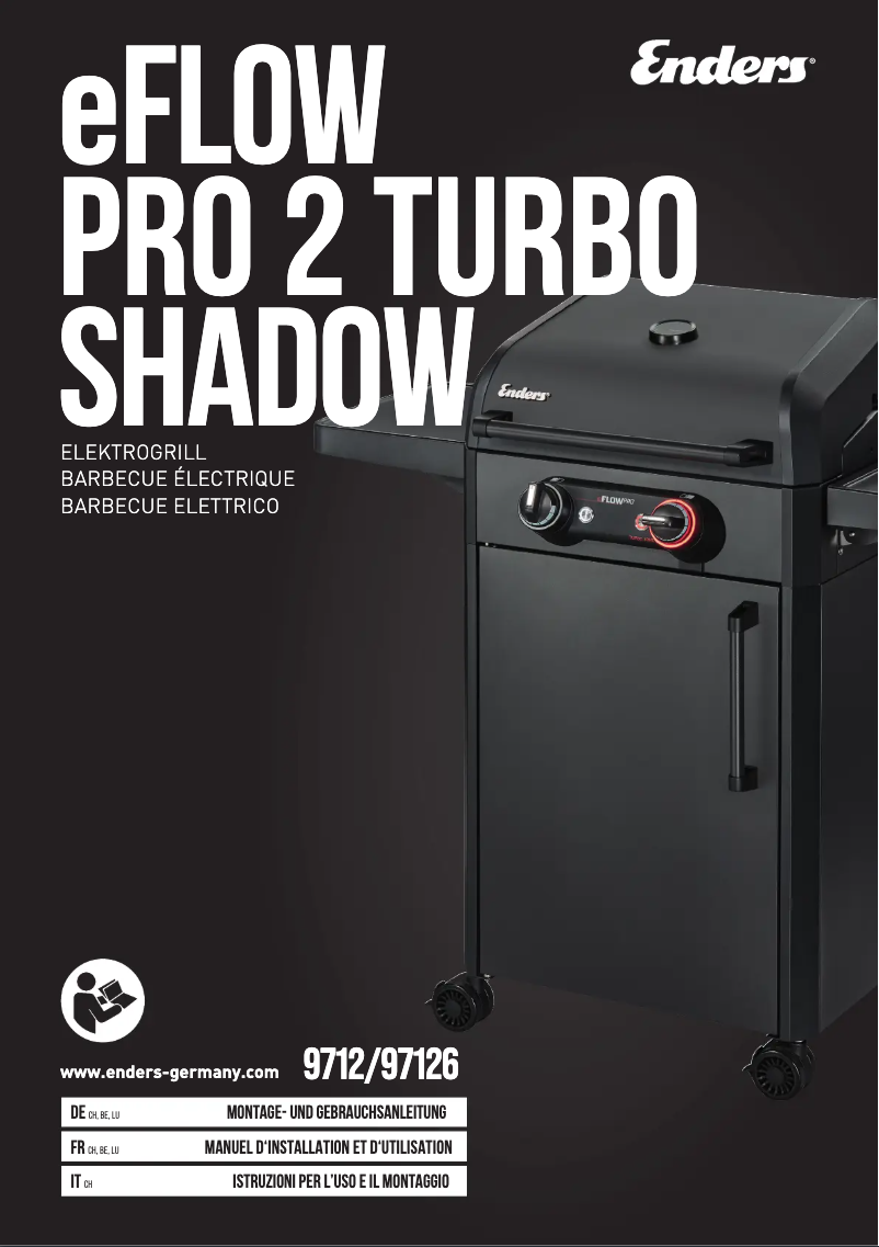 Page 1 de la notice Manuel utilisateur Enders eFlow Pro 2 Turbo SHADOW