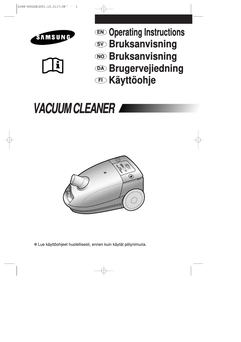 Página 1 del manual Manual de usuario Samsung RC-5511