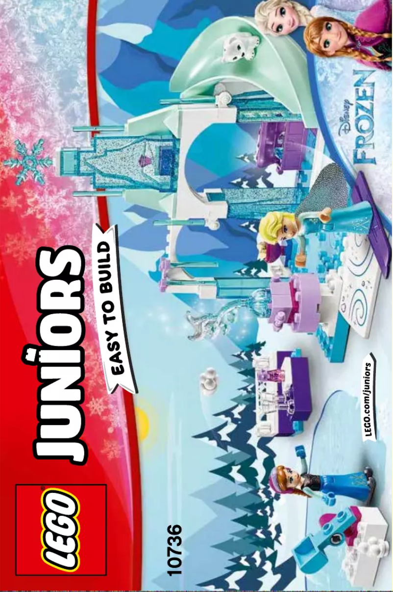 Page 1 de la notice Manuel utilisateur Lego Juniors 10736