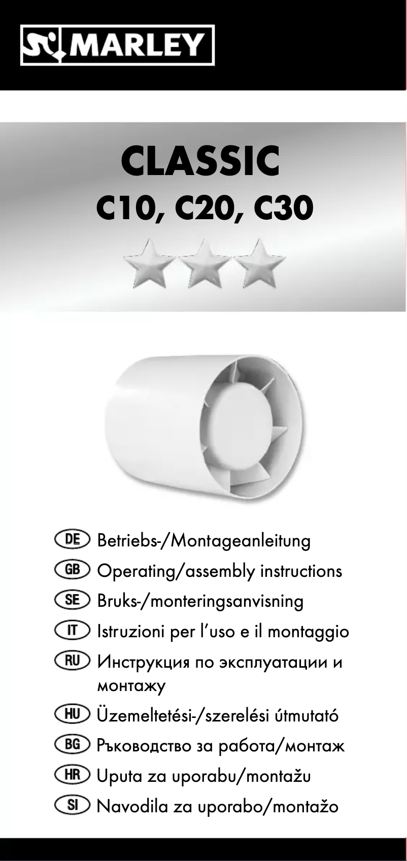 Page 1 of the manual User Manual House of Marley Classic C30